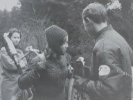 A Noël 1967, Antoinette et ses copains du ski portaient la flamme olympique au Schnepfenried