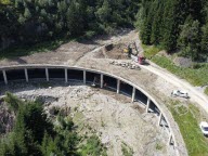 Après les intempéries, le col de l'Arlberg à nouveau ouvert