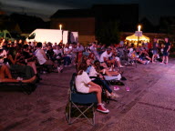 Cinéma en plein air et dégustation de vins